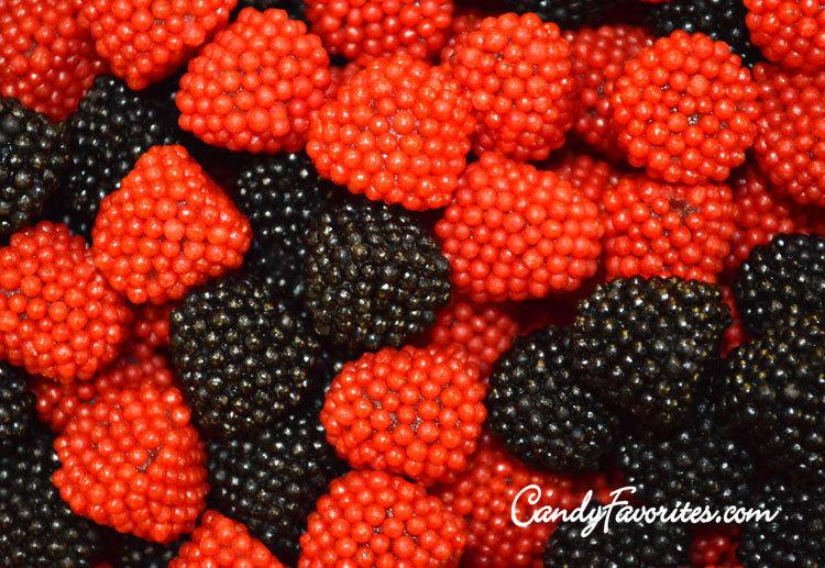 Raspberries and Blackberries 5.5 oz. Peg Bags - CandyFavorites