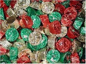 Reese's Christmas Peanut Butter Cups Candy Jar - CandyFavorites