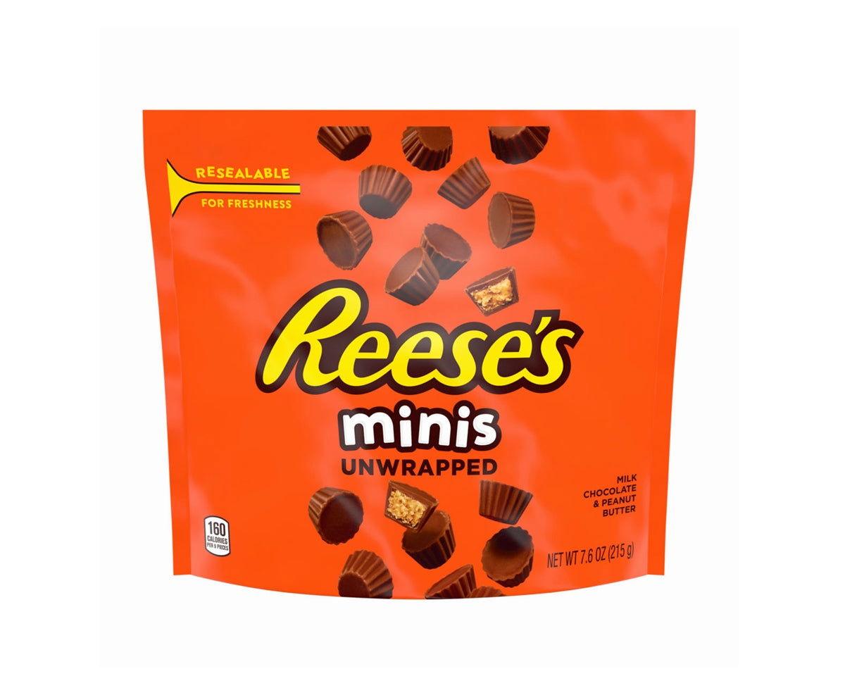 Reese's Unwrapped Mini Peanut Butter Cups Bags - CandyFavorites