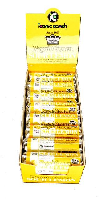 Regal Crown Sour Lemon Hard Candy - CandyFavorites
