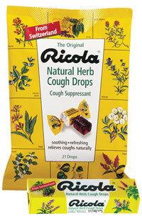 Ricola Natural Herb Cough Drops Bags - CandyFavorites