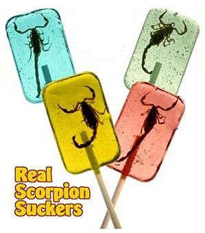 Scorpion Lollipops - CandyFavorites