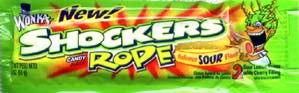 Shockers - Sour Candy Ropes - CandyFavorites