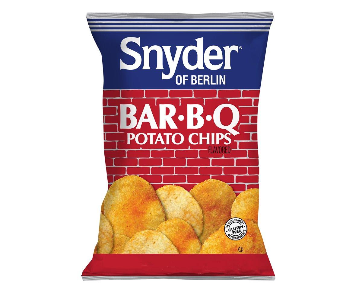 Snyders BBQ Chips 1 oz. Bags - 72 / Case - CandyFavorites