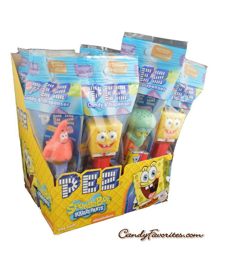 Sponge Bob Pez Dispensers - CandyFavorites