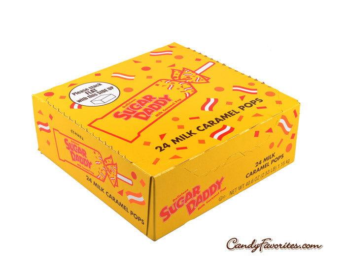 Sugar Daddy Milk Caramel Lollipops - CandyFavorites