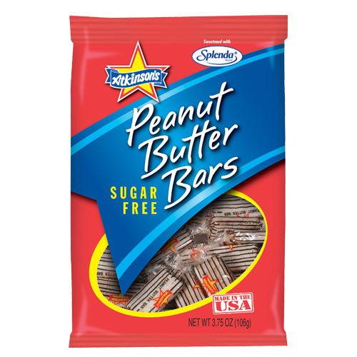 Sugarfree Atkinson Peanut Butter Bars Bags - CandyFavorites