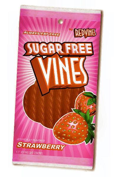 Sugarfree Strawberry Red Vines Licorice - CandyFavorites