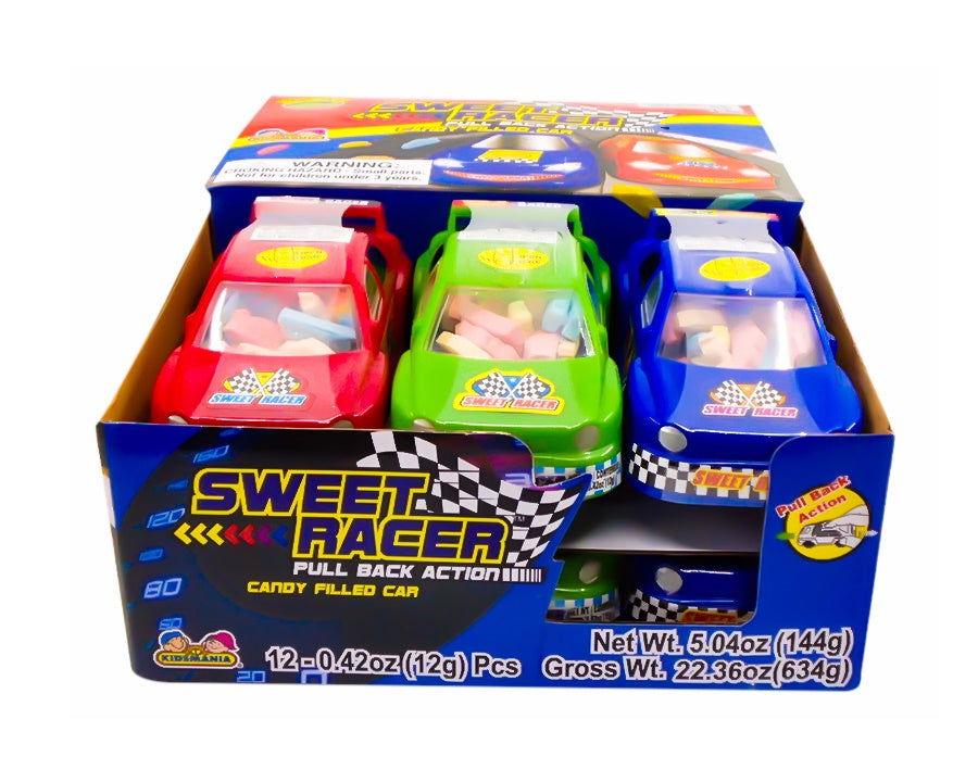 Sweet Racer Pull Back Action Candy Filled Car - CandyFavorites