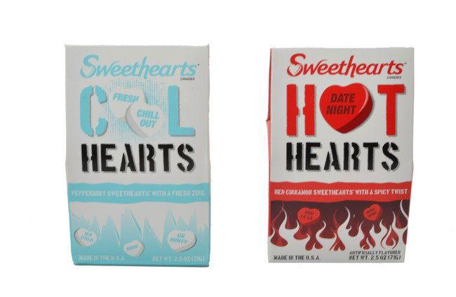 CASETi5Y♡ Sweet Rebel Heart Case♡新品未使用！ Sweethearts Hot and Cool Conversation Hearts - 12 / case – Candy