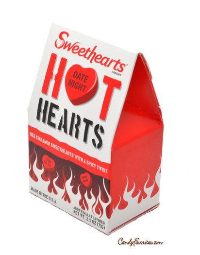 Sweethearts Hot and Cool Conversation Hearts - 12 / case – Candy