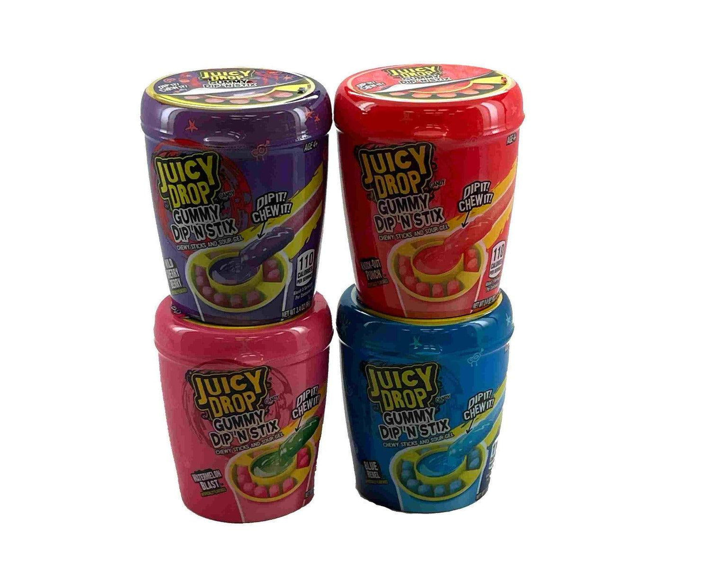 Topps Juicy Drop Gummy Dip 'n Stix - CandyFavorites