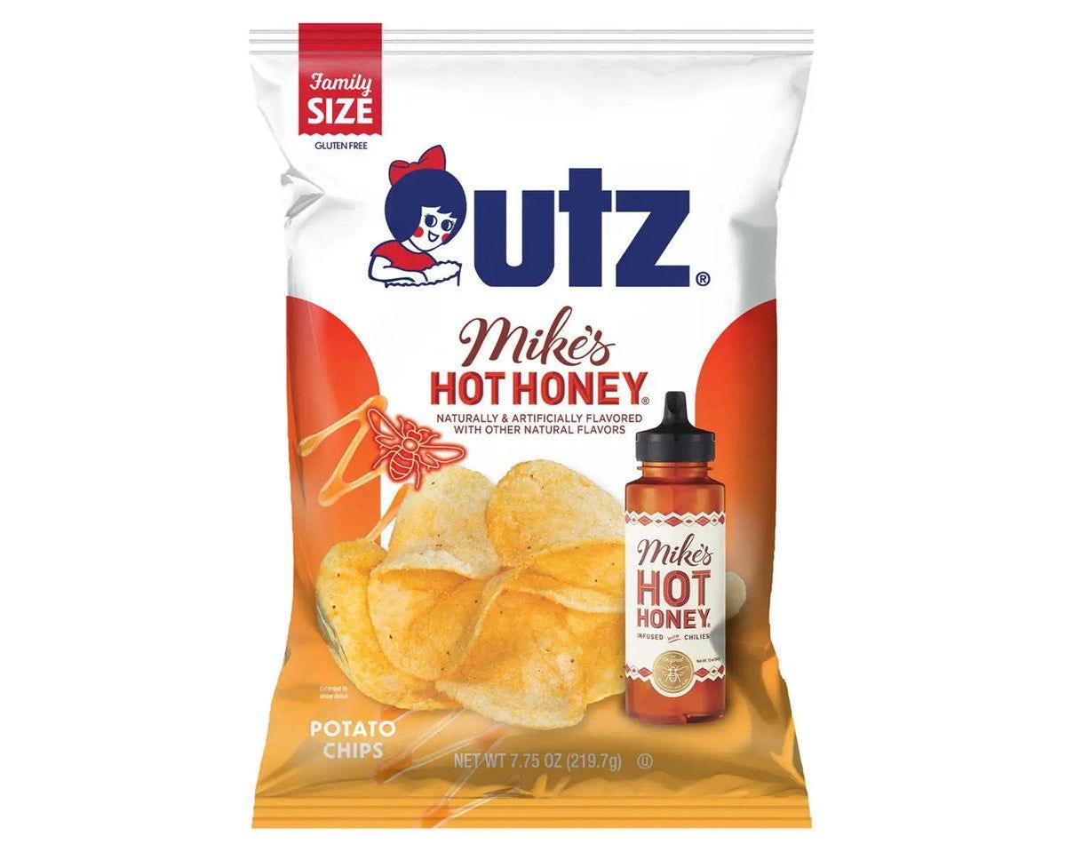 Utz Mike's Hot Honey Potato Chips Bags - CandyFavorites