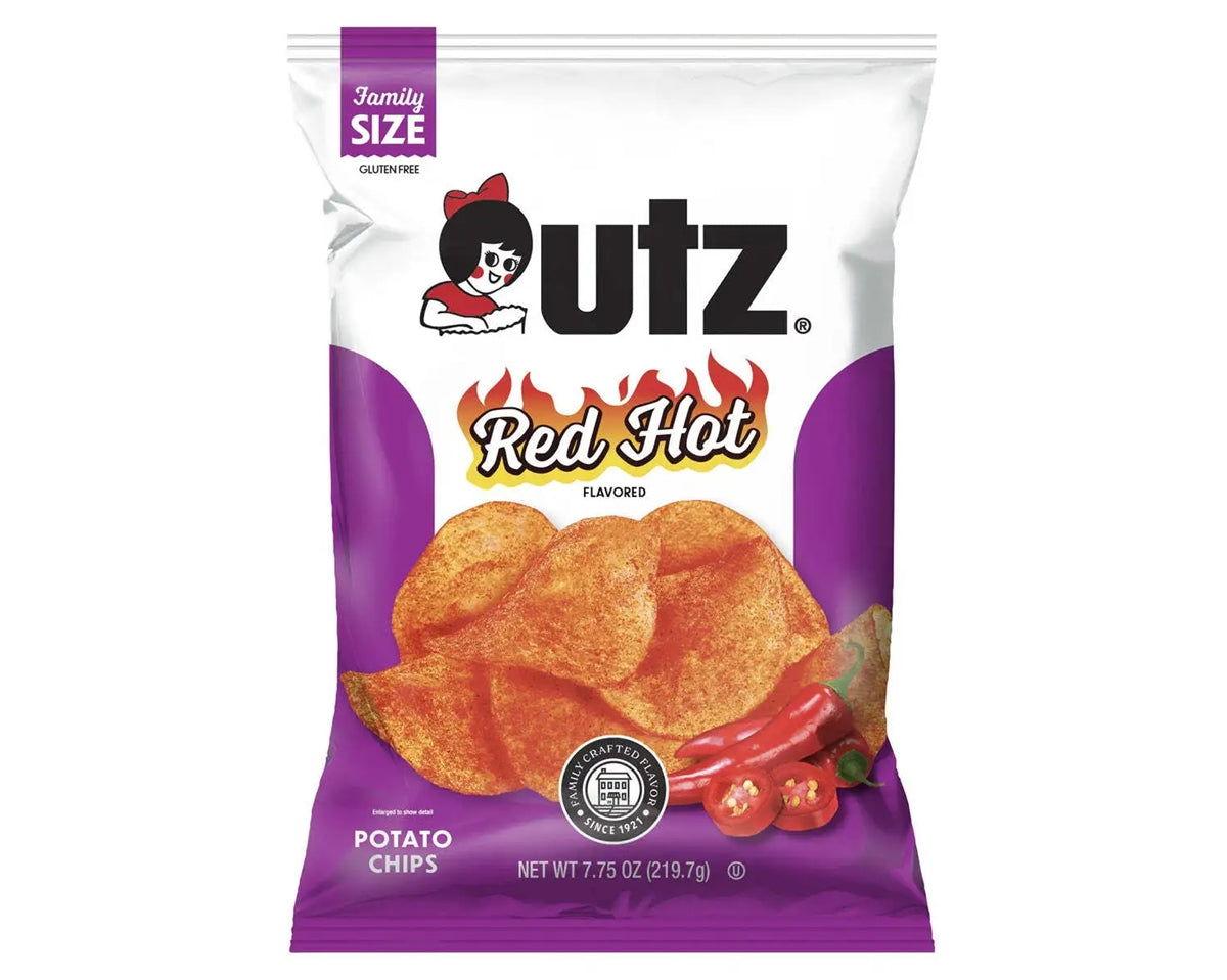 Utz Red Hot Potato Chips Bags - CandyFavorites