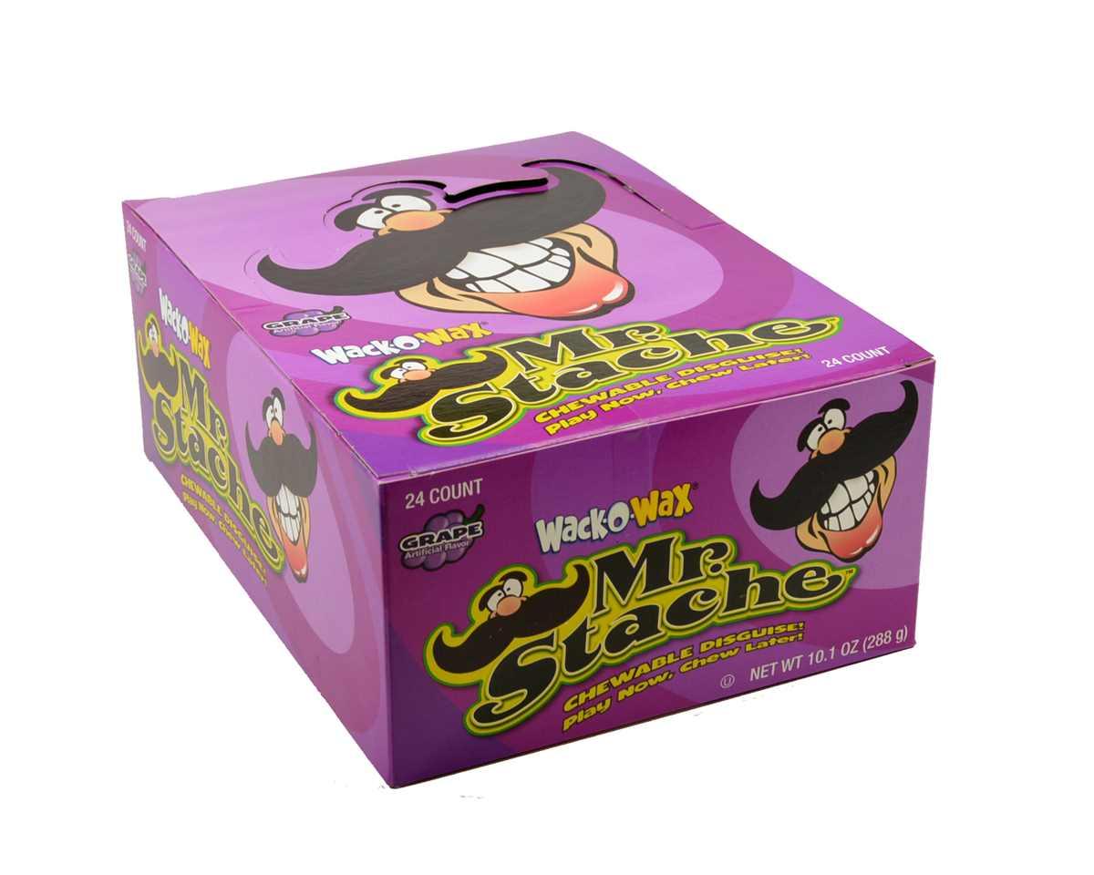 Wax Mustaches - 24 / Box – Candy Favorites