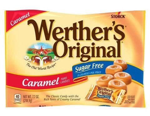 Werthers Sugarfree Caramel 2.75 oz Bags - CandyFavorites