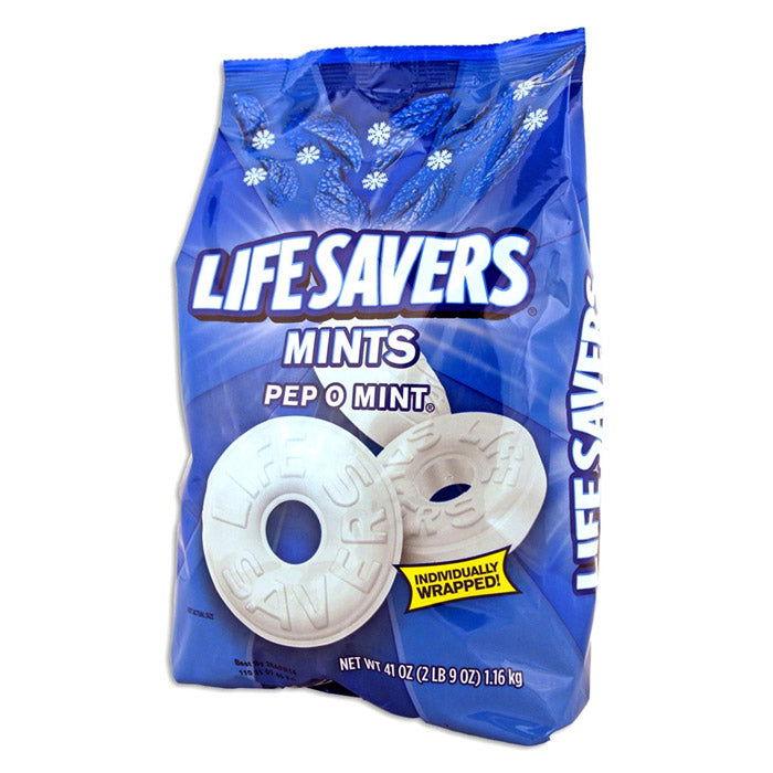 Wrapped Peppermint Life Savers - CandyFavorites