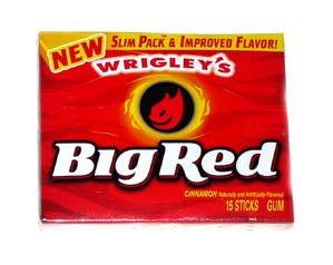 Wrigley's Big Red Gum Slim Pack - CandyFavorites