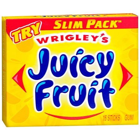 Wrigley's Juicy Fruit Gum Slim Pack - CandyFavorites