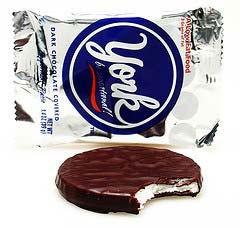 York Dark Chocolate Covered Peppermint Patties Miniatures - CandyFavorites