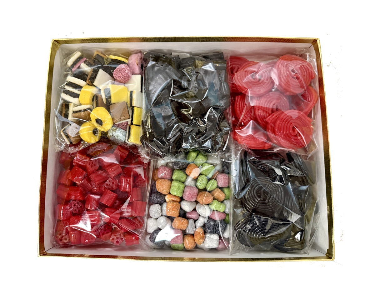 514    ＊アソートセット Licorice Lovers Gift Box - 1 Unit | Licorice Allsorts, Wheels