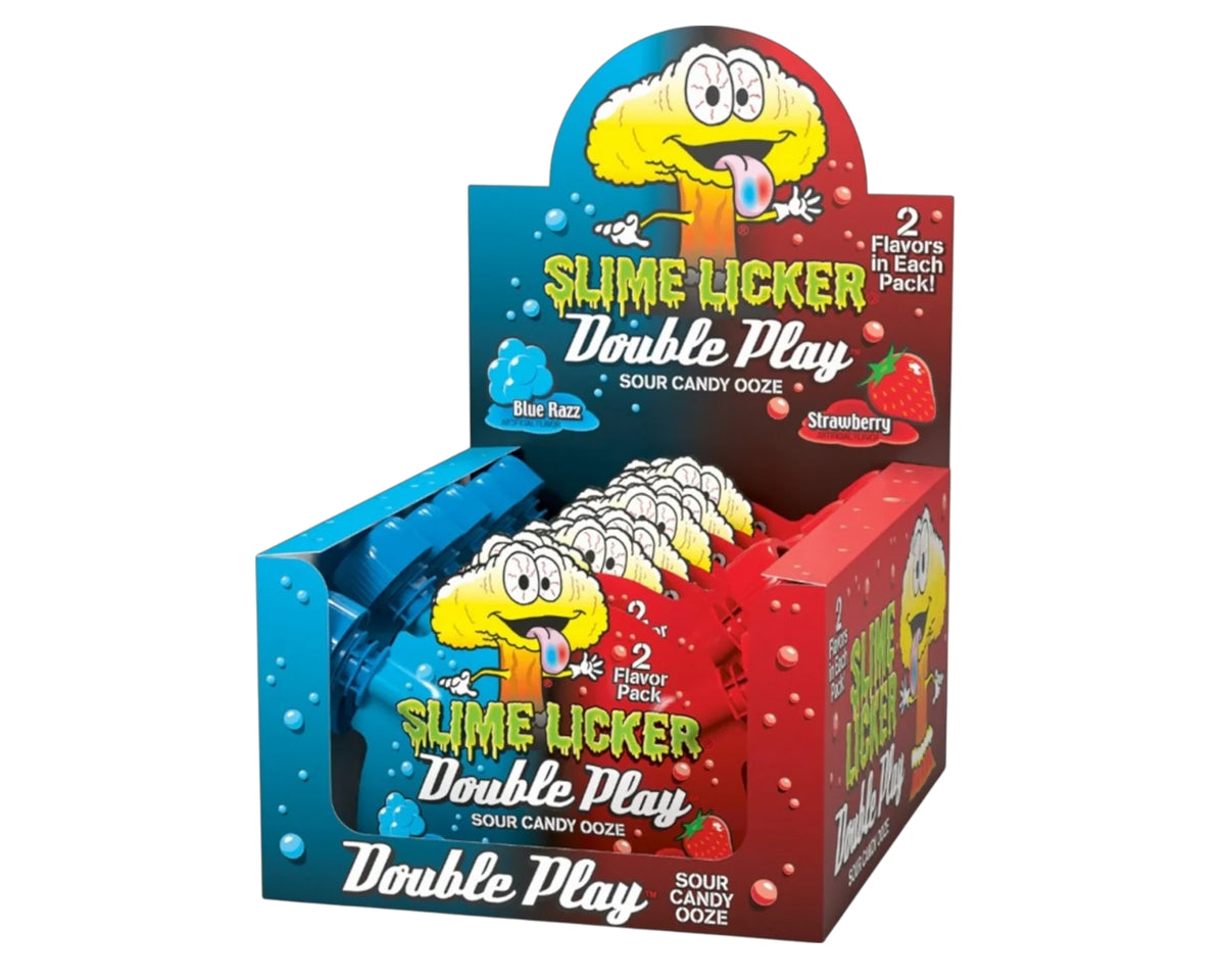 Slime Lickers Double Play Sour Candy Ooze | Net Weight 1.05 oz