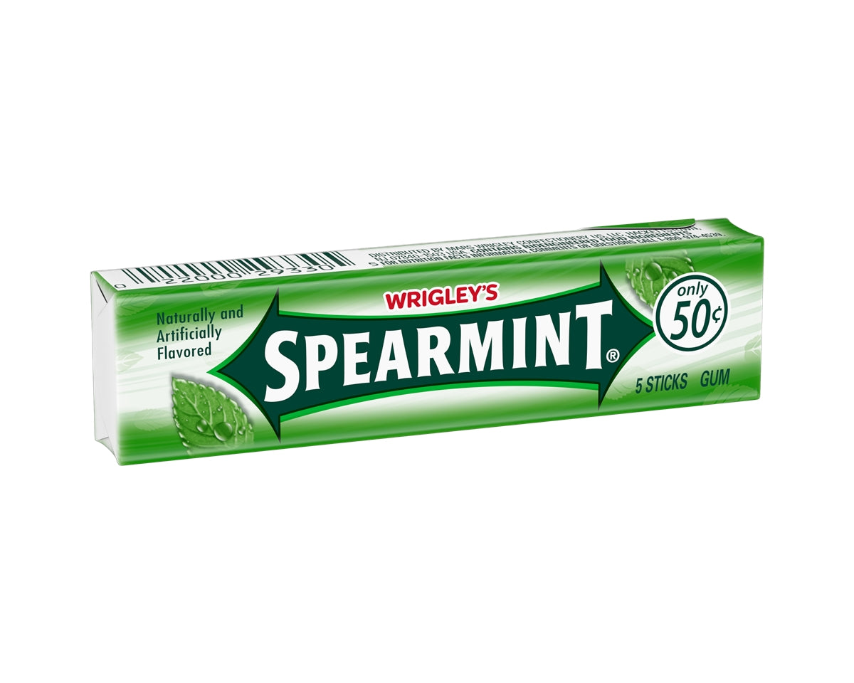 Wrigley's Spearmint  Gum - 40 / Box