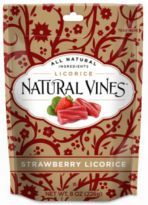Natural Vines Strawberry Licorice