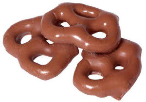 The sweet and salty combination of chocolate covered pretzels is one of the great taste combinations in candy history