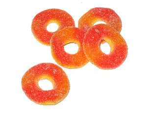 Trolli Peach Rings are the best!
