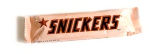 A Vintage Snickers Wrapper
