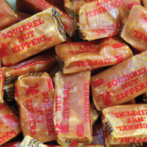 Squirell Nut Zippers occupy a unique place in candy history as they are one of the older candies still available