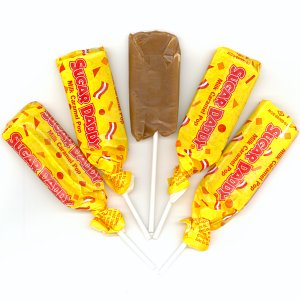 At one point, Sugar Daddy Lollipops were the largest lollipop available!