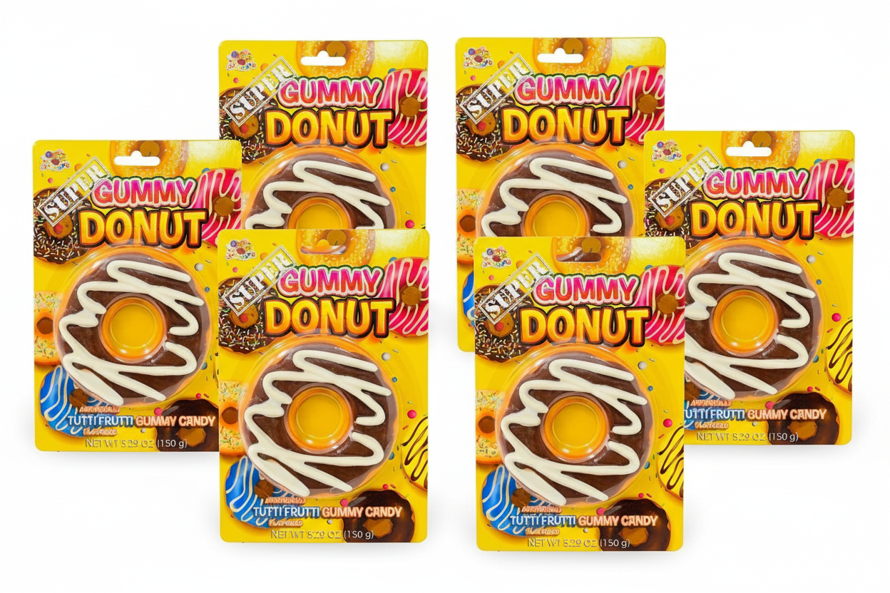 6 Albert's Super Gummy Donut 
