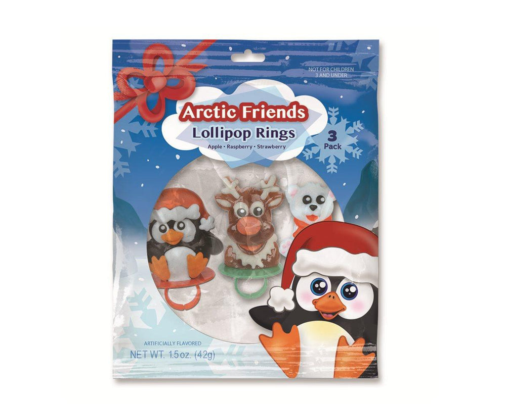 Arctic Friends 3 Pack Ring Pops - CandyFavorites