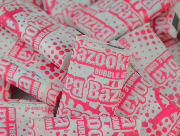 Bazooka Bubble Gum Theater Size  Box - CandyFavorites