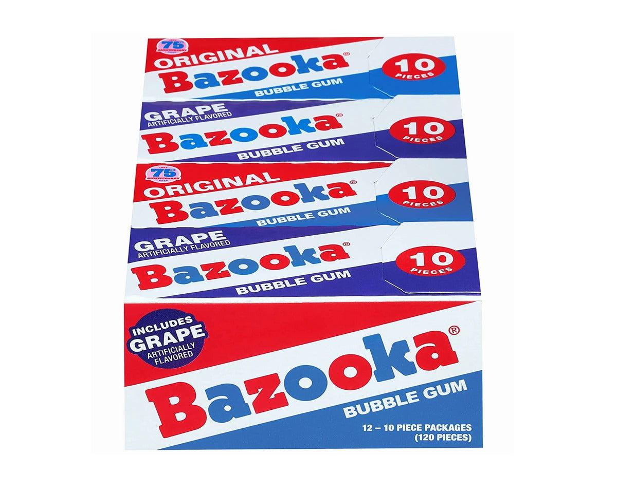 Bazooka Original and Grape Bubble Gum Throwback Wallet - CandyFavorites