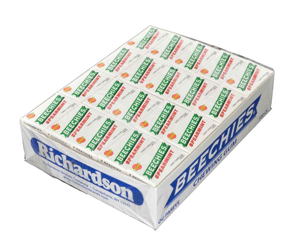 Beechies Spearmint Gum - 100 / Box – Candy Favorites