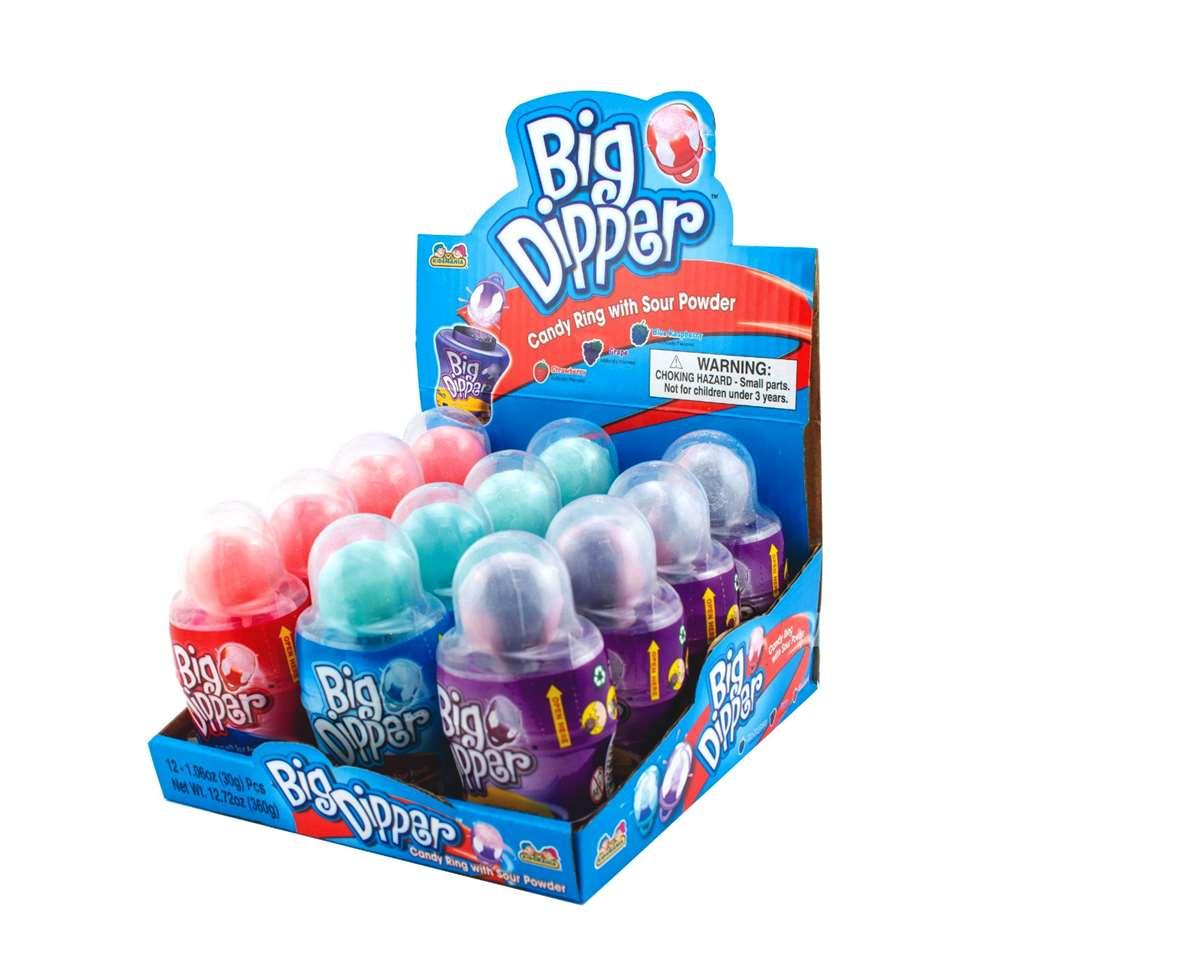 Big Dipper Candy Ring with Powder - CandyFavorites