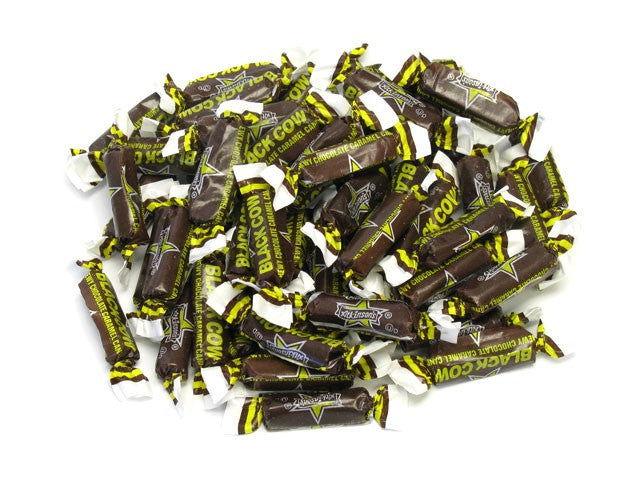 Black Cow Chocolate Caramels Jars - CandyFavorites
