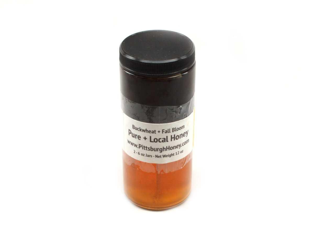 Pittsburgh Honey "Black & Gold" Pure Buckwheat and Fall Honey Jar - 1 Unit – Can