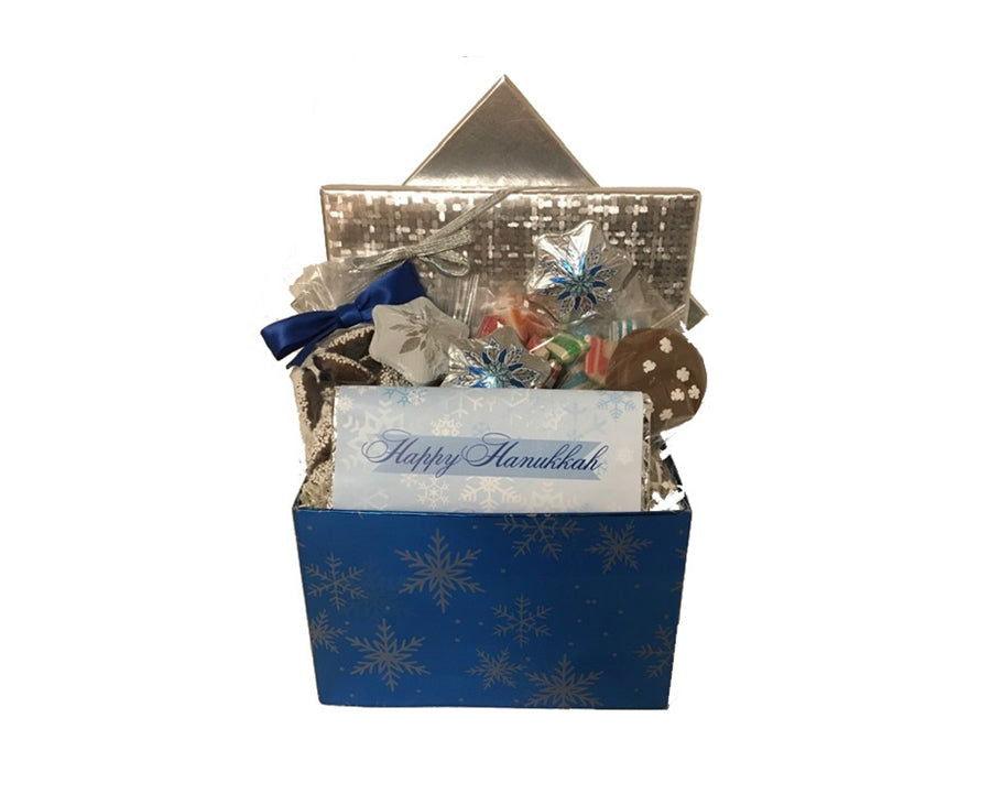 Blue Sky Hanukkah Gift Box - CandyFavorites