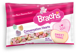 
                      
                        Brach's Conversation Hearts - CandyFavorites
                      
                    