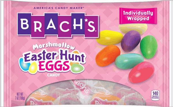 Brach's Marshmallow Easter Hunt Eggs 7 Ounce Bags - CandyFavorites