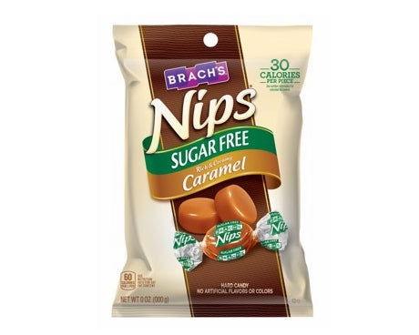 Brach’s Nips Sugar-Free Caramel 3 oz. Bags - CandyFavorites