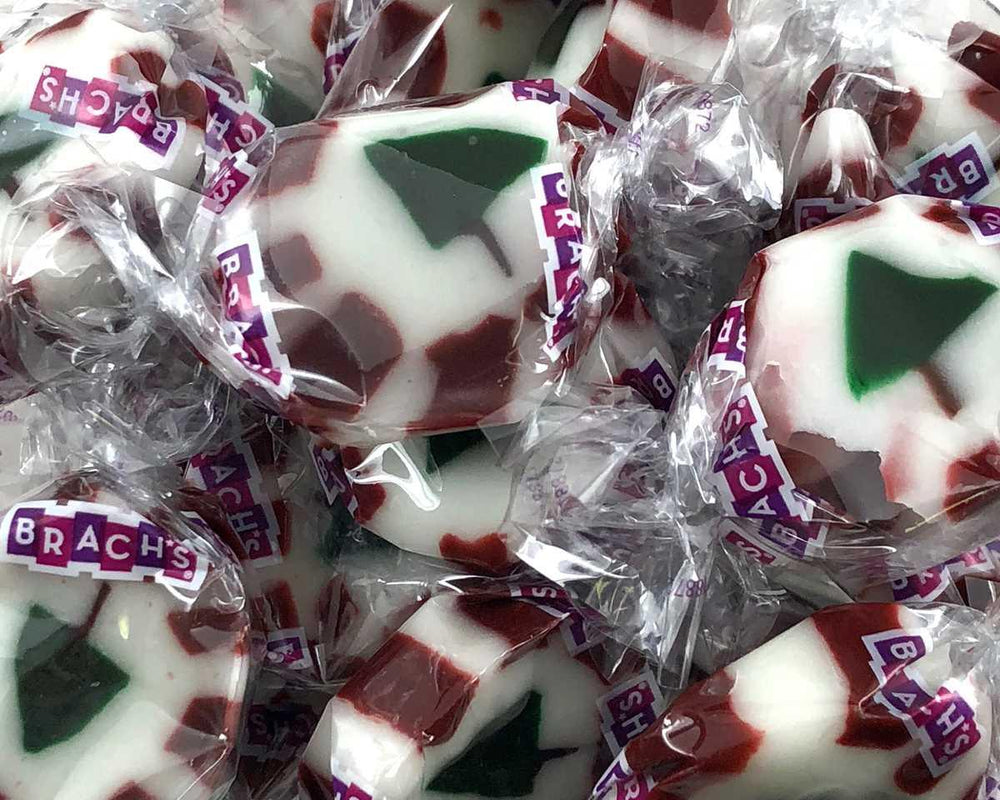 Brach's Peppermint Christmas Nougats - CandyFavorites