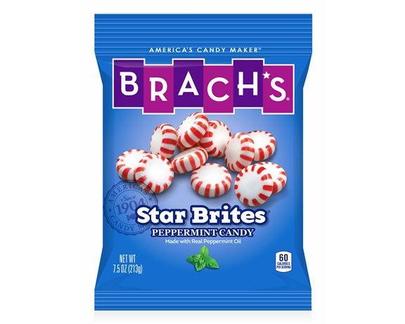 Brach's Peppermint StarBrites 7.5oz Bags - CandyFavorites