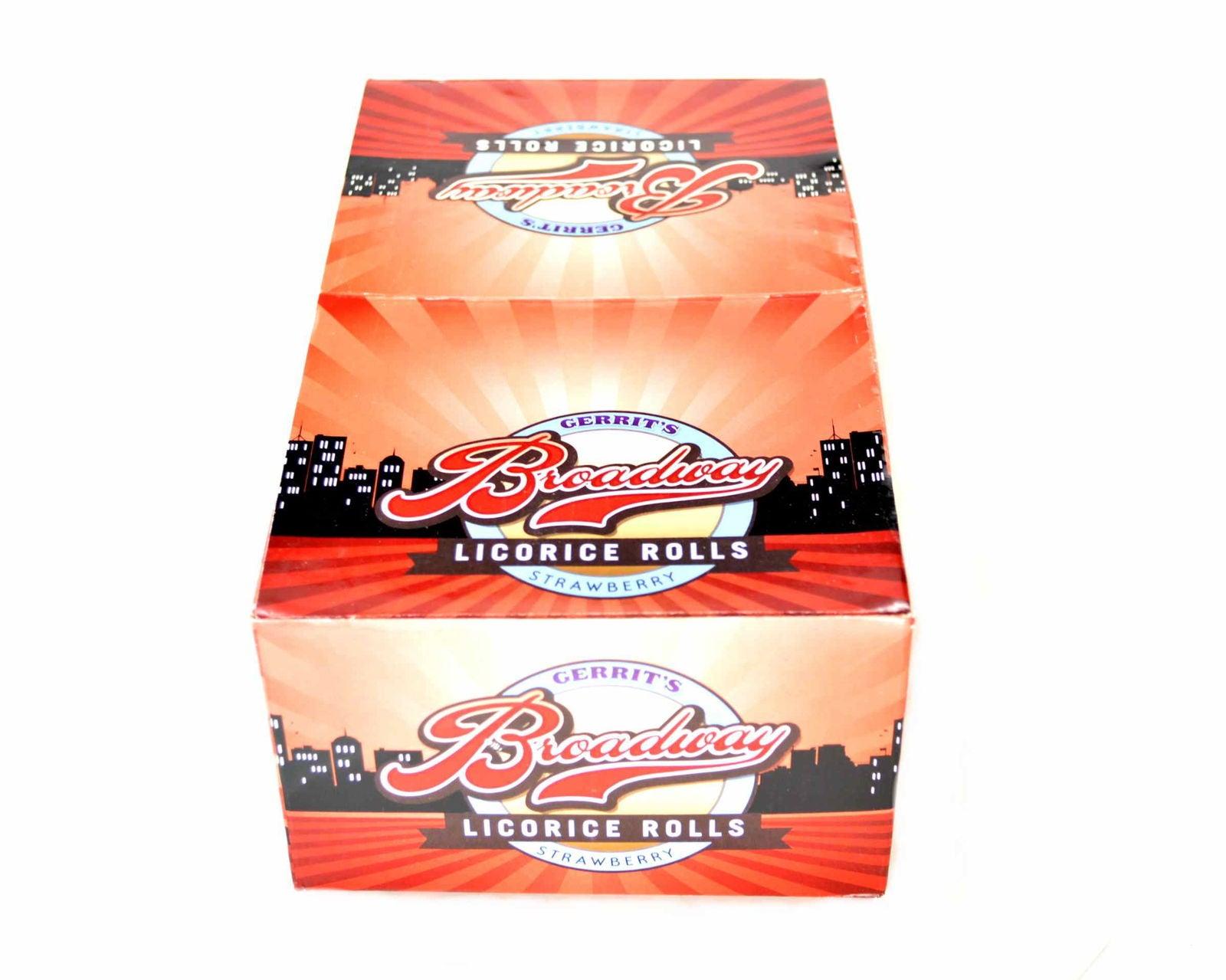 Broadway Strawberry Licorice Rolls - 24 / Box – Candy Favorites