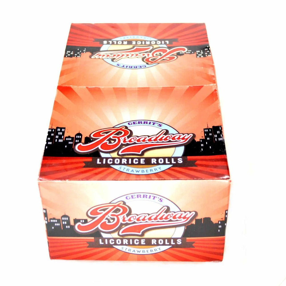 Broadway Strawberry Licorice Rolls - 24 / Box – Candy Favorites