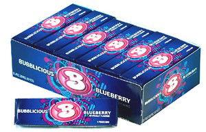 Bubblicious Blueberry - 18 / Box – Candy Favorites